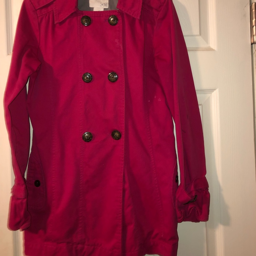 Pink coat